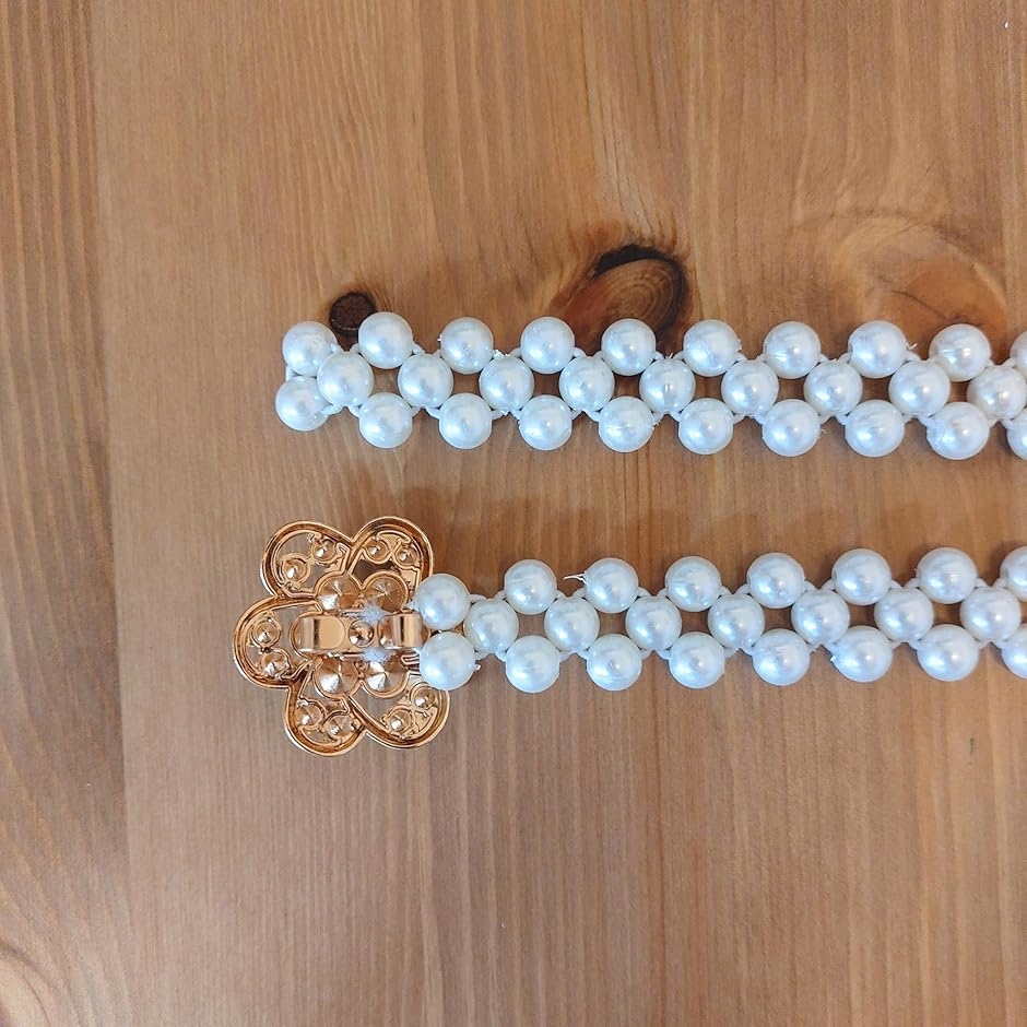 パールベルト サッシュベルト レディース ゴム...の詳細画像5