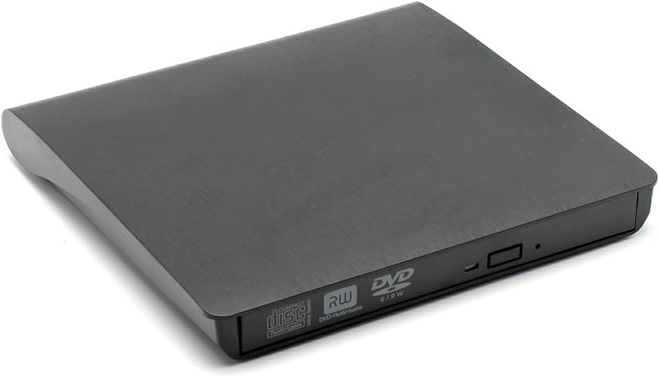 DVDドライブ 外付け USB3.0 ポータブル MacBook Windows linux OS対応 CDドライブ 薄型( ホワイト)｜horikku｜09