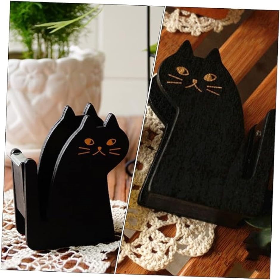 テープカッター セロテープカッター台 テープ切り ねこ テープ