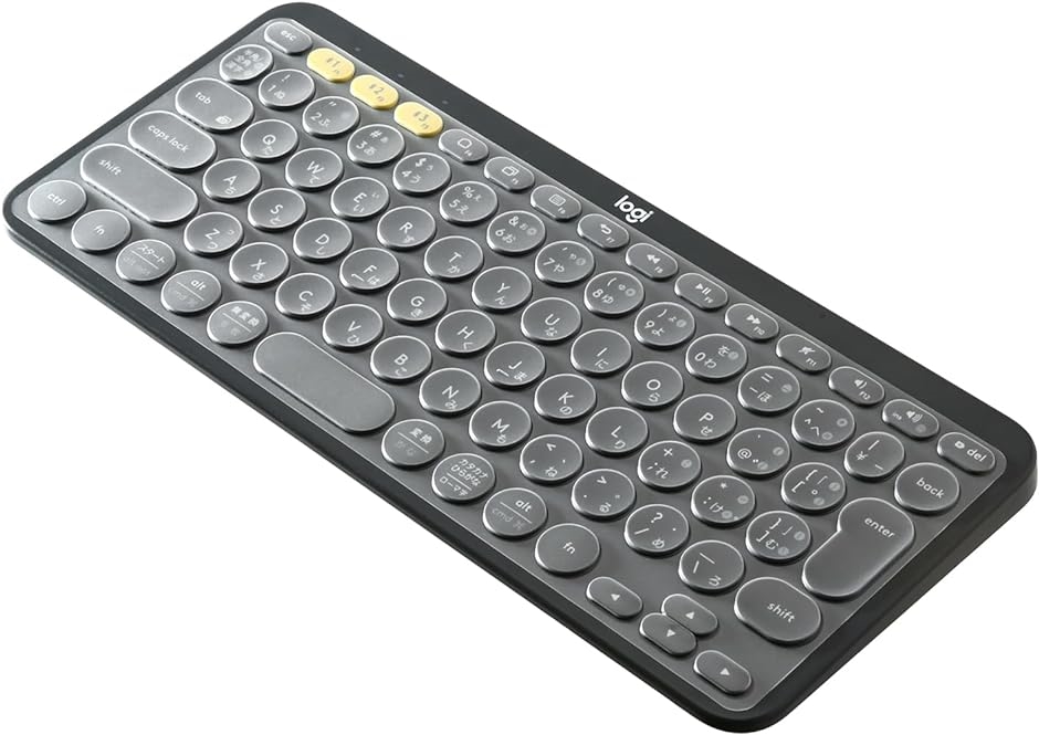 ロジクール K380 Pebble Keys 2 K380s 用 キーボードカバー 対応 日本語JIS配列( Logi K380)