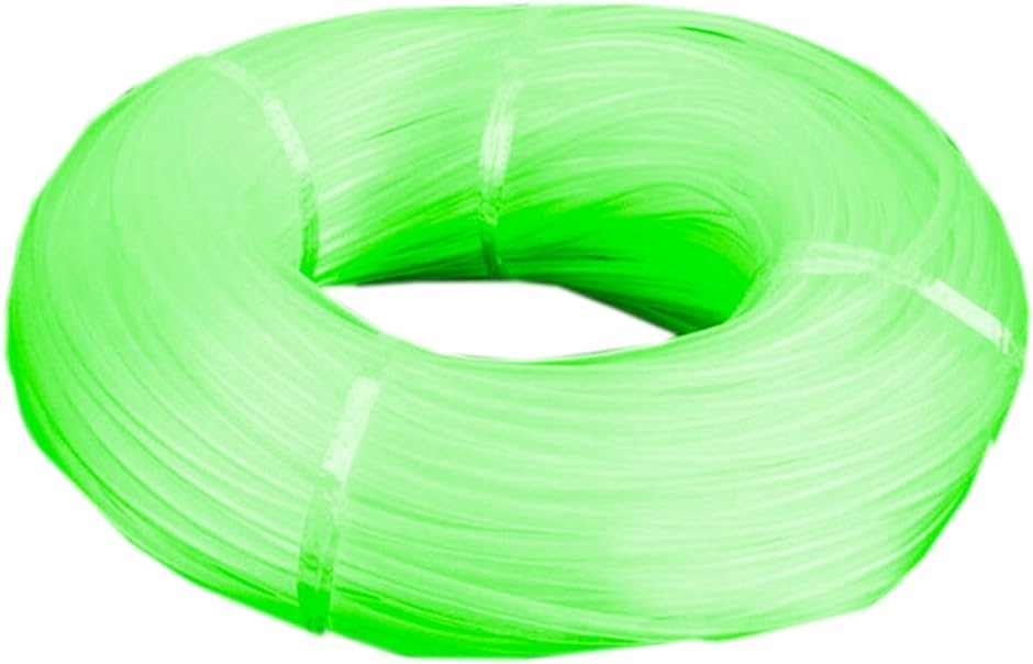 エア チューブ ホース ソフト シリコン アクアリウム 水槽用 外径 6mm 内径 4mm( 緑,  30m)｜horikku