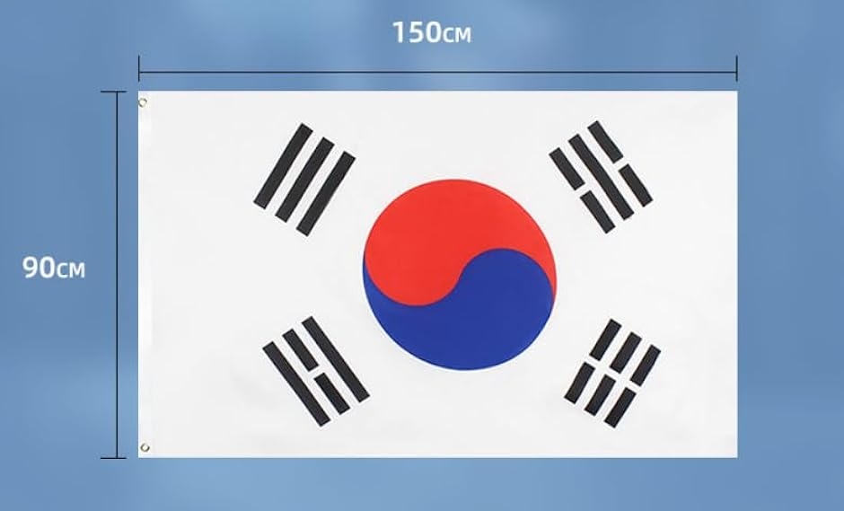国旗 90x150cm ハトメ式 応援グッズ 運動( 韓国)｜horikku｜02