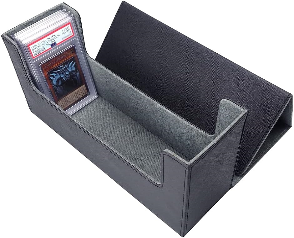 PSA カード ケース 収納 マグネット開閉式 ストレージボックス 最大50枚収納可能