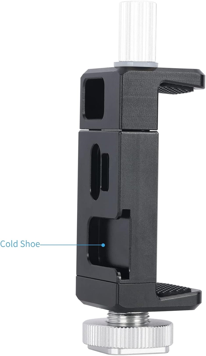 スマホクランプ ホルダー コールド シュー マウント アダプター付き