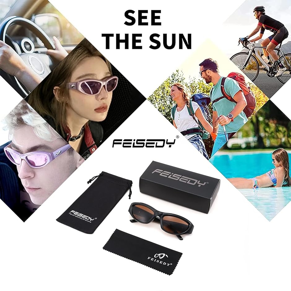 Ray-Banサングラスキャットアイ クリアフレーム ブラウンレンズ ケース付き Ray-Ban (Ray-Ban) Cat-eye サングラス | 正規品保障