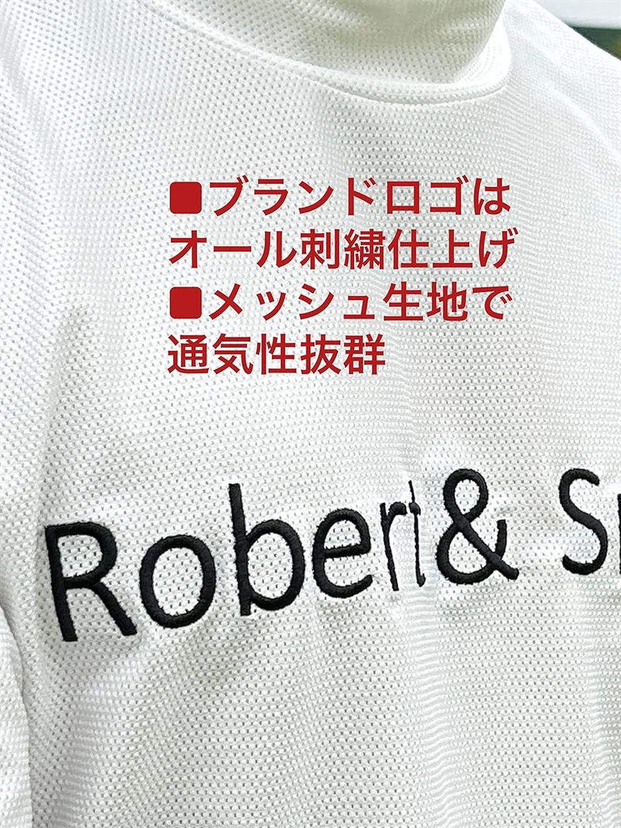 ハイネックシャツ モックネック ゴルフシャツ ポロシャツ ゴルフ