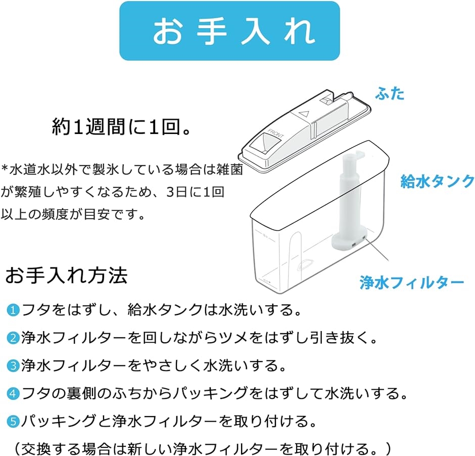 CNRMJ-108850 浄水フィルター NR-C343C 冷蔵庫製氷機用 CNRMJ-108850H 冷蔵庫浄水フィルター( 1個入)｜horikku｜07