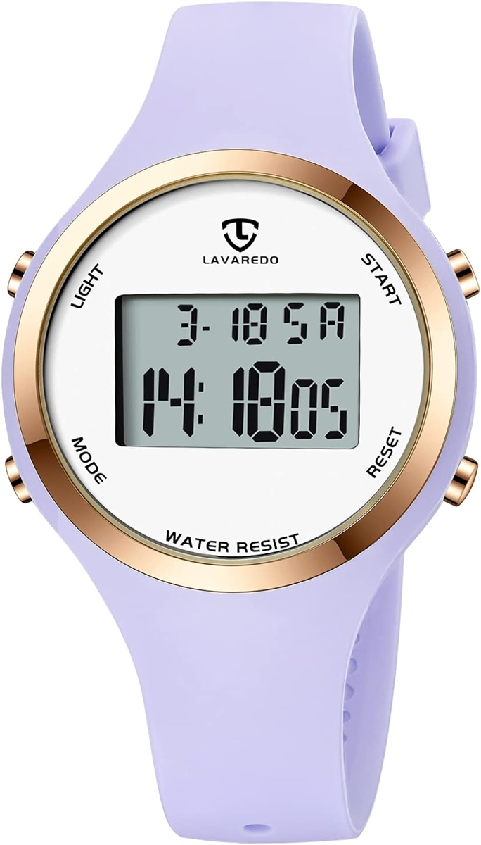 Yahoo! Yahoo!ショッピング(ヤフー ショッピング)腕時計 レディース メンズ デジタル腕時計 男女兼用 子供腕時計 スポーツウォッチ MDM（ 03-パープル）