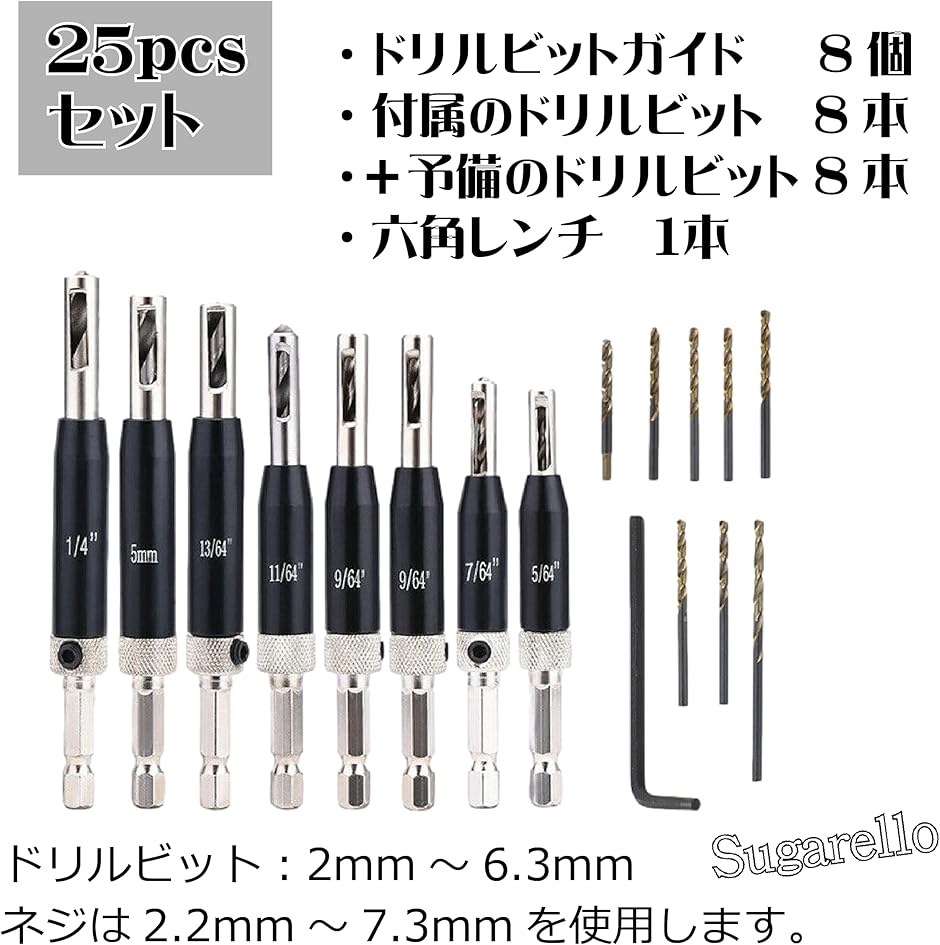 ヒンジドリル センタードリルビット 兆番センター出し 下穴用