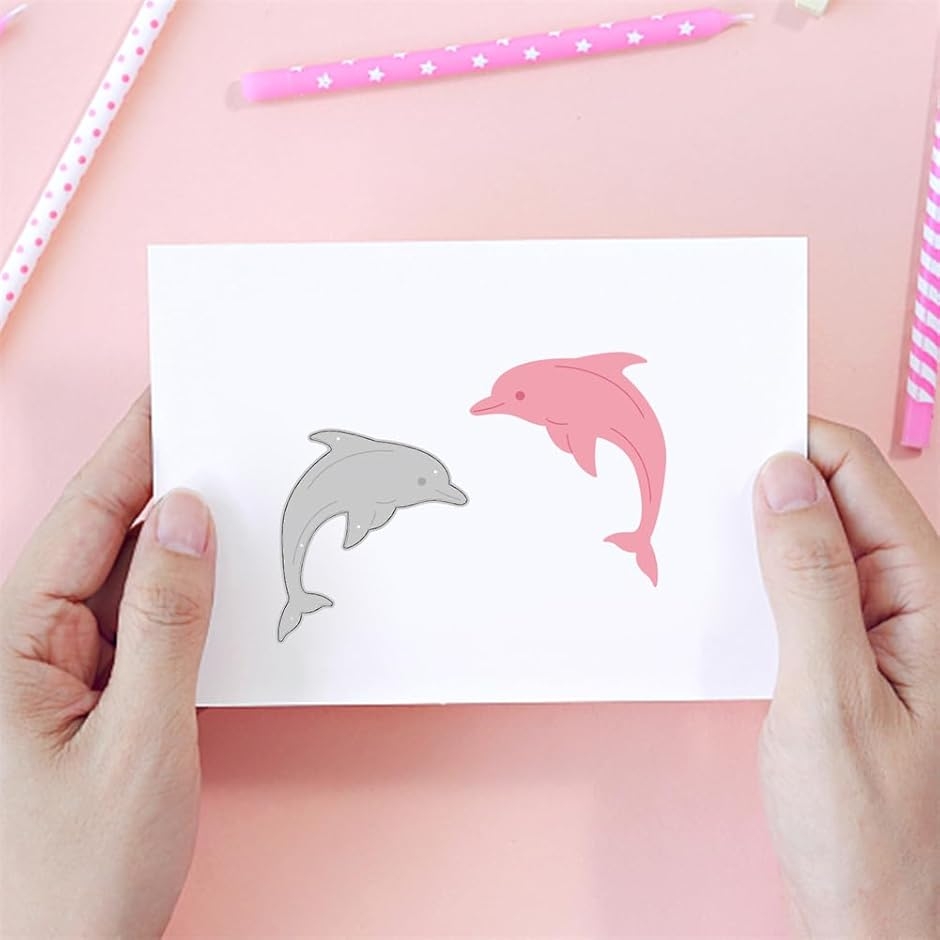 1セット3枚 カッティングダイ メタルダイカット 海洋動物テーマ 亀