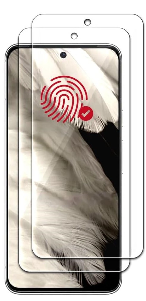 �w��F�ؑΉ���2���Z�b�g�t�B���� Google Pixel 8 Pro �K���X�t�B���� �ی�t�B���� ���� ������ ������ (�N���A)