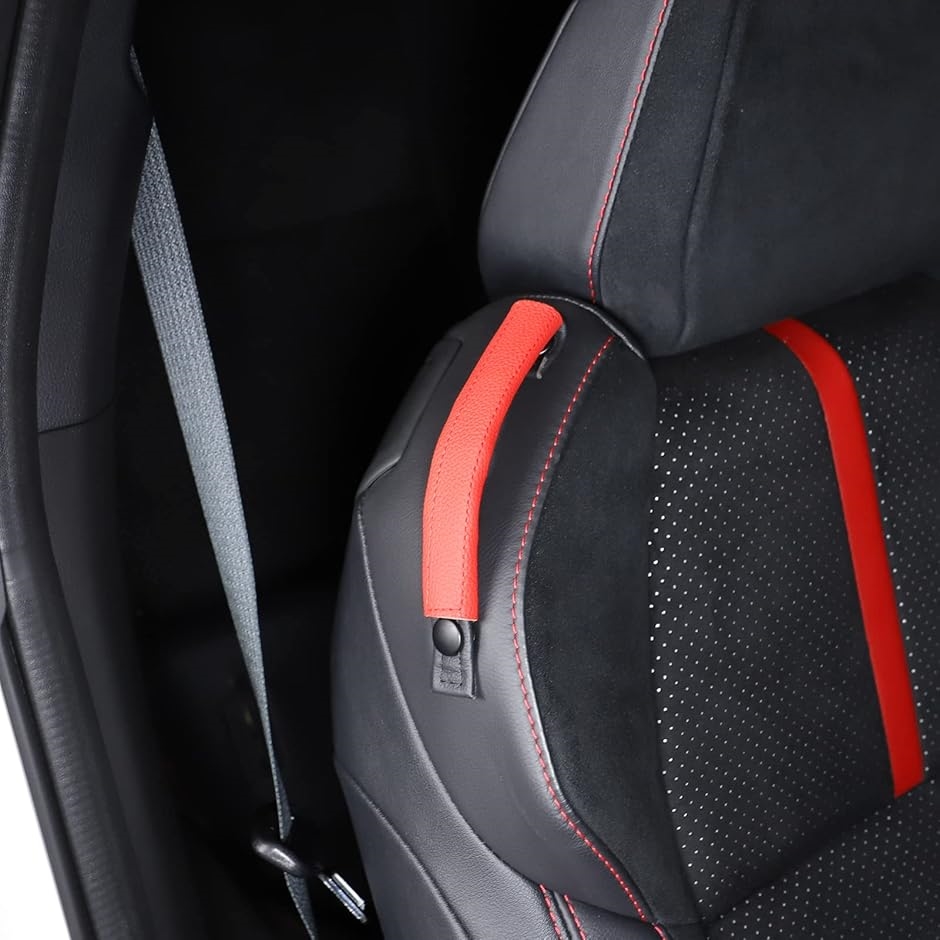 トヨタ86 BRZ zn6系リアルレッドカーボン インナードアアームレストカバー トヨタ86 スバルBRZ zn6zc6リアルカーボン レッド ドア