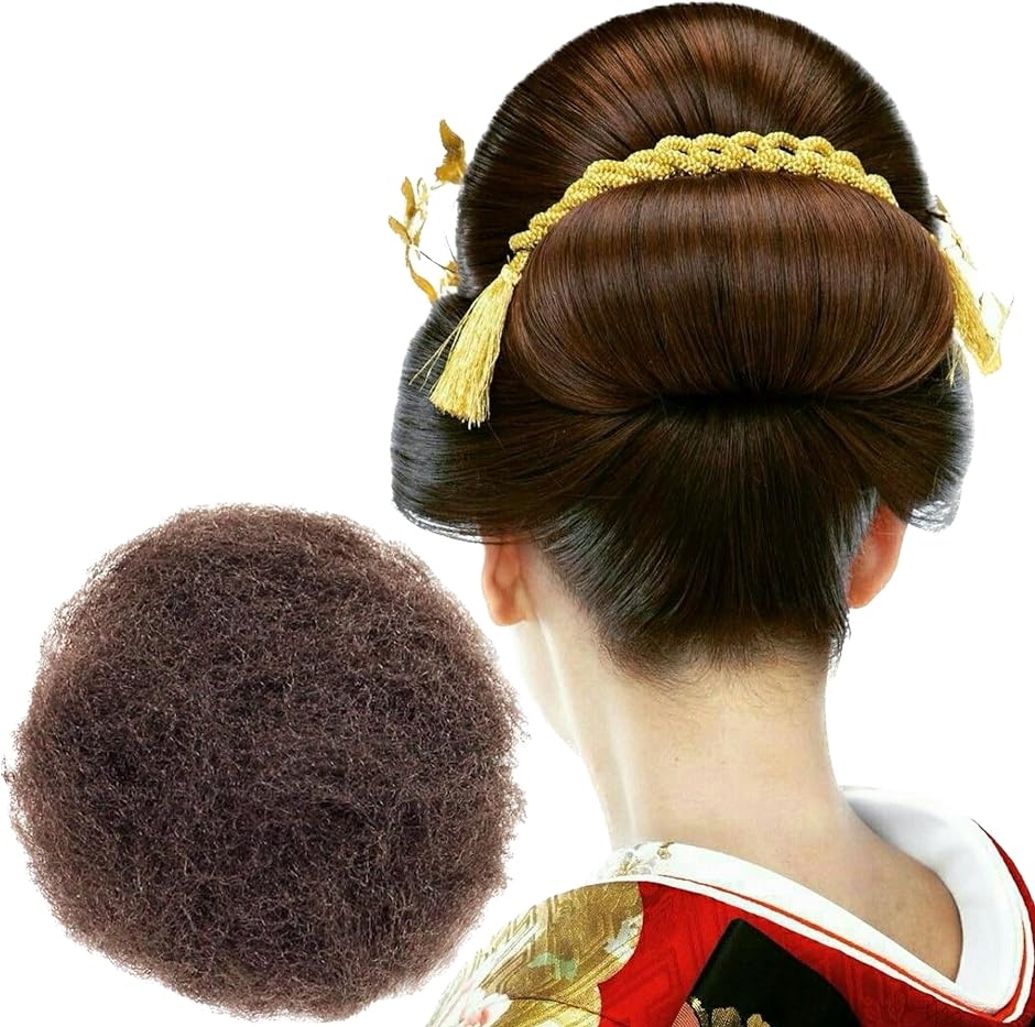 毛たぼでヘアプラス＋ つけ毛 毛綿 すき毛 あんこ 日本髪 和装 ヘア 
