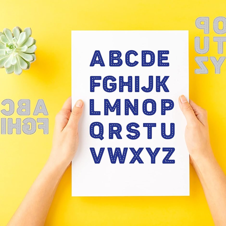 LA Cutz lovers アルファベット 数字 カッティングダイ Amazon.co.jp: INFUNLY 81個 アルファベット文字 カッティング
