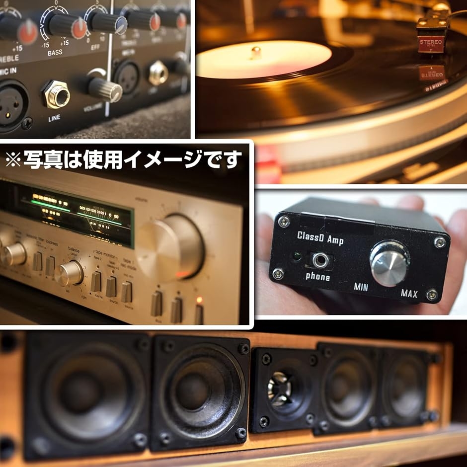 金メッキ RCA プラグ 端子 ミキサー ターミナル はんだレス オス