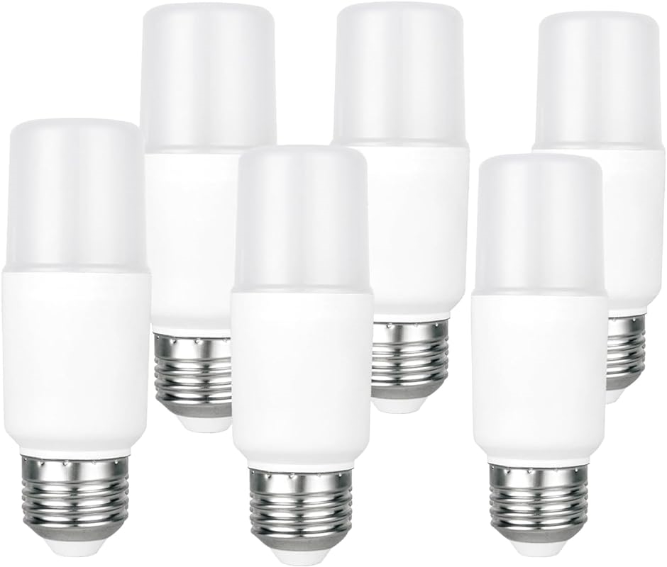 LED�d�� T�`�^�C�v �������a26mm 60w�`���� 1099���[���� 6.7W ��ʓd���ET�`�^�C�v( �����F,  6�Z�b�g)