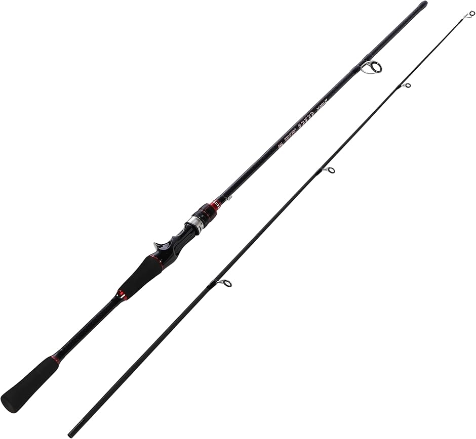 ルアーロッド 約180cm 約6ft 2ピース/ シーバス チニング 等/M