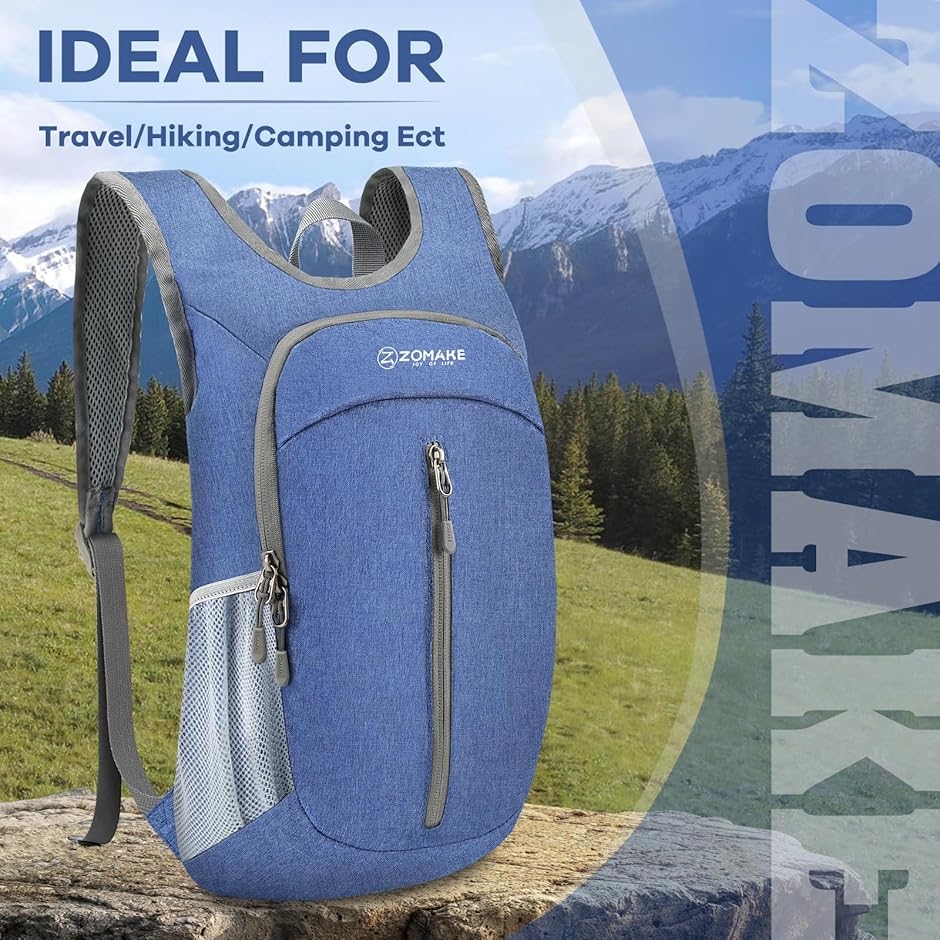 折りたたみリュック 10L 小型 アウトドアバック リュックサック 防水