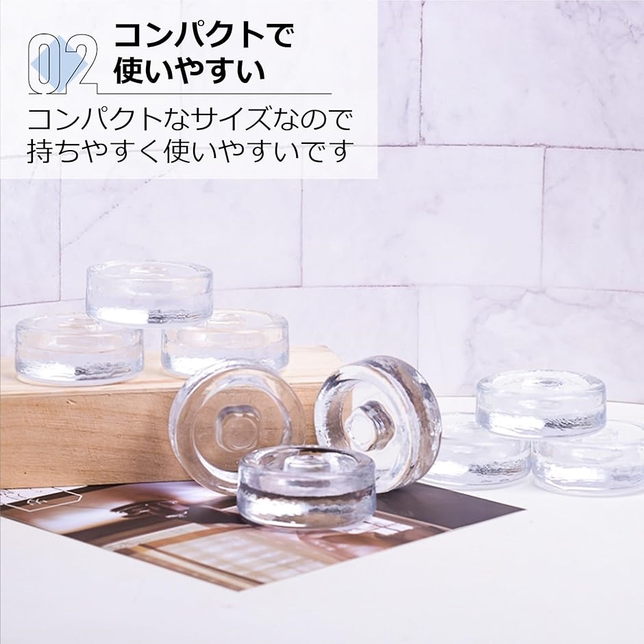 重石 漬物 おもり 瓶 重し ガラス 発酵 醗酵 ふた グラス 3個セット