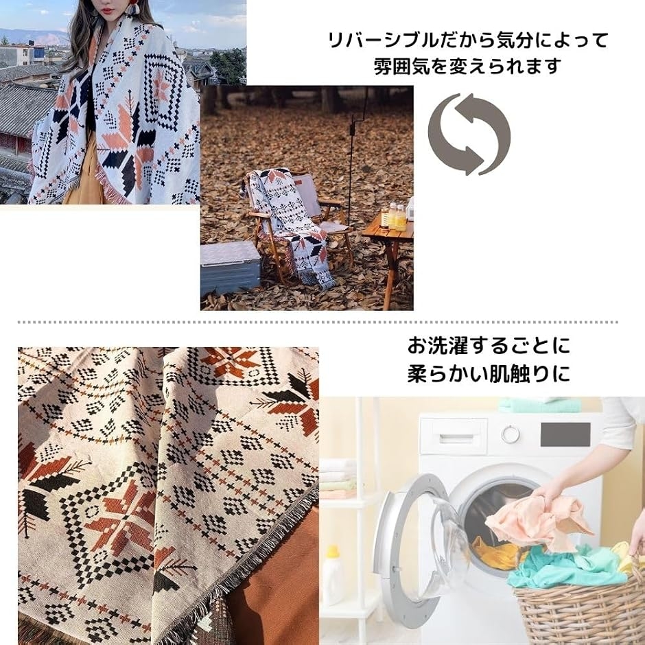 コット用ラグ キャンプ ラグマット アウトドア...の詳細画像2