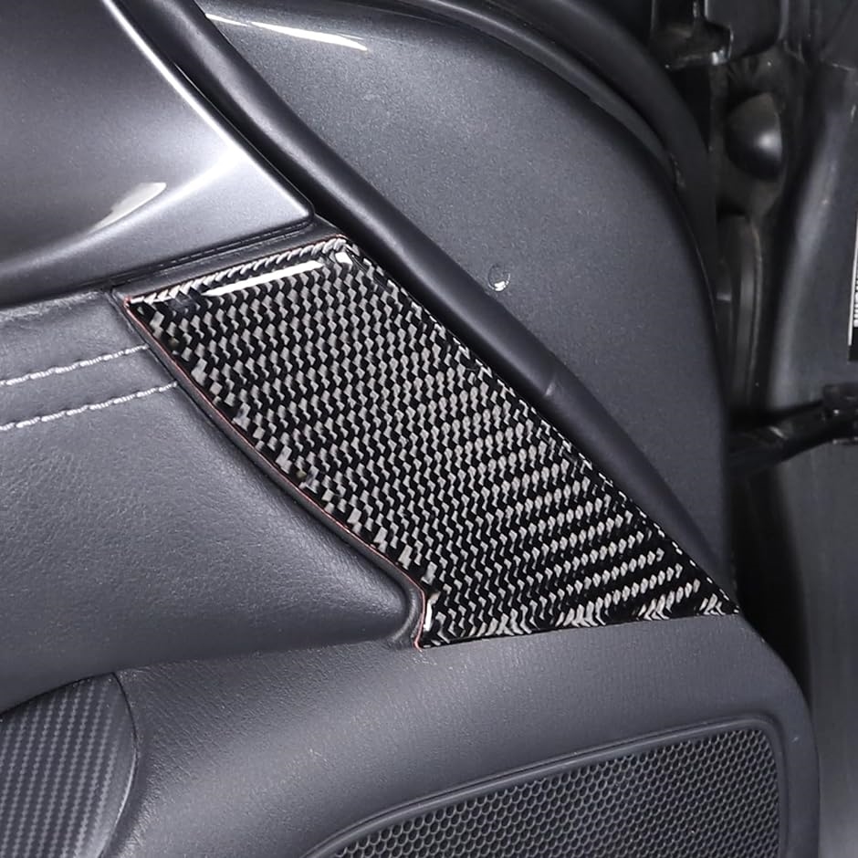 新型 マツダ ロードスター RF ND系 2016〜2023に適用 ドアトリムパネル カーボンファイバー製 貼付タイプ( カーボン調)