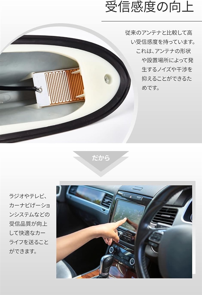 シャーク アンテナ ドルフィン 汎用 トヨタ 日産 ホンダ スズキ