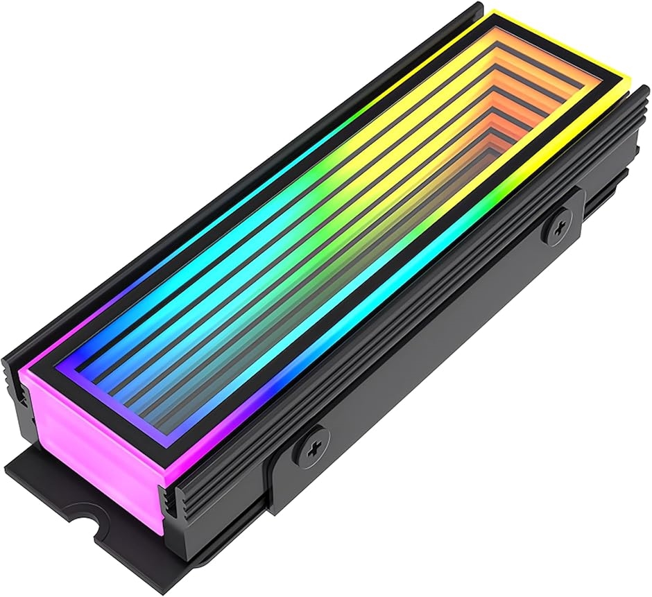 y݊izM.2 SSD q[gVN LED ARGB 5v 3pin CtBjeB\~[(ubN)