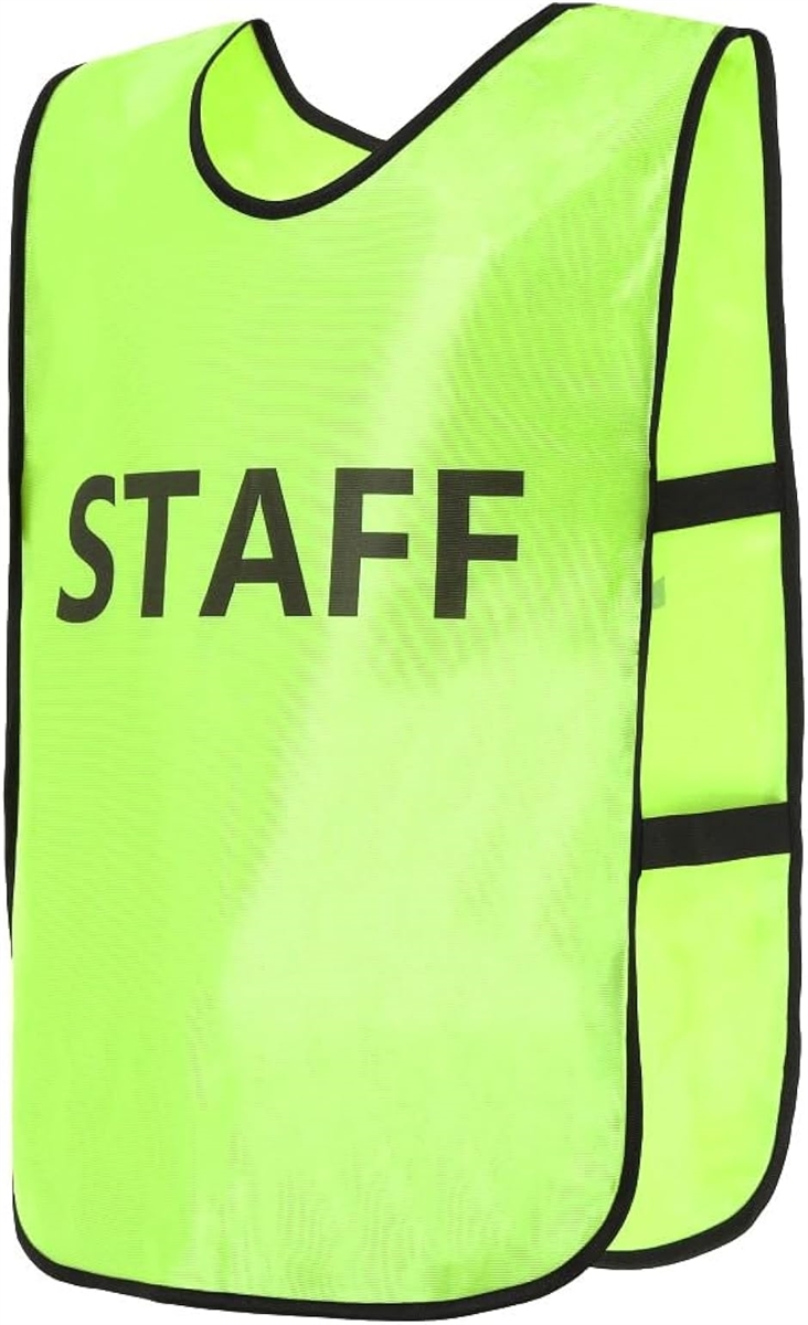 STAFFビブス スタッフ用 ユニホーム スタッフゼッケン 10枚 イエロー 楽天市場】【半額チャンス＋先着10％OFFクーポン9日0時