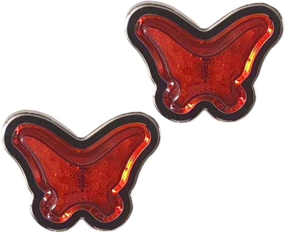 互換品】蝶 マーカー ランプ 汎用 サイド レトロ トラック デコトラ