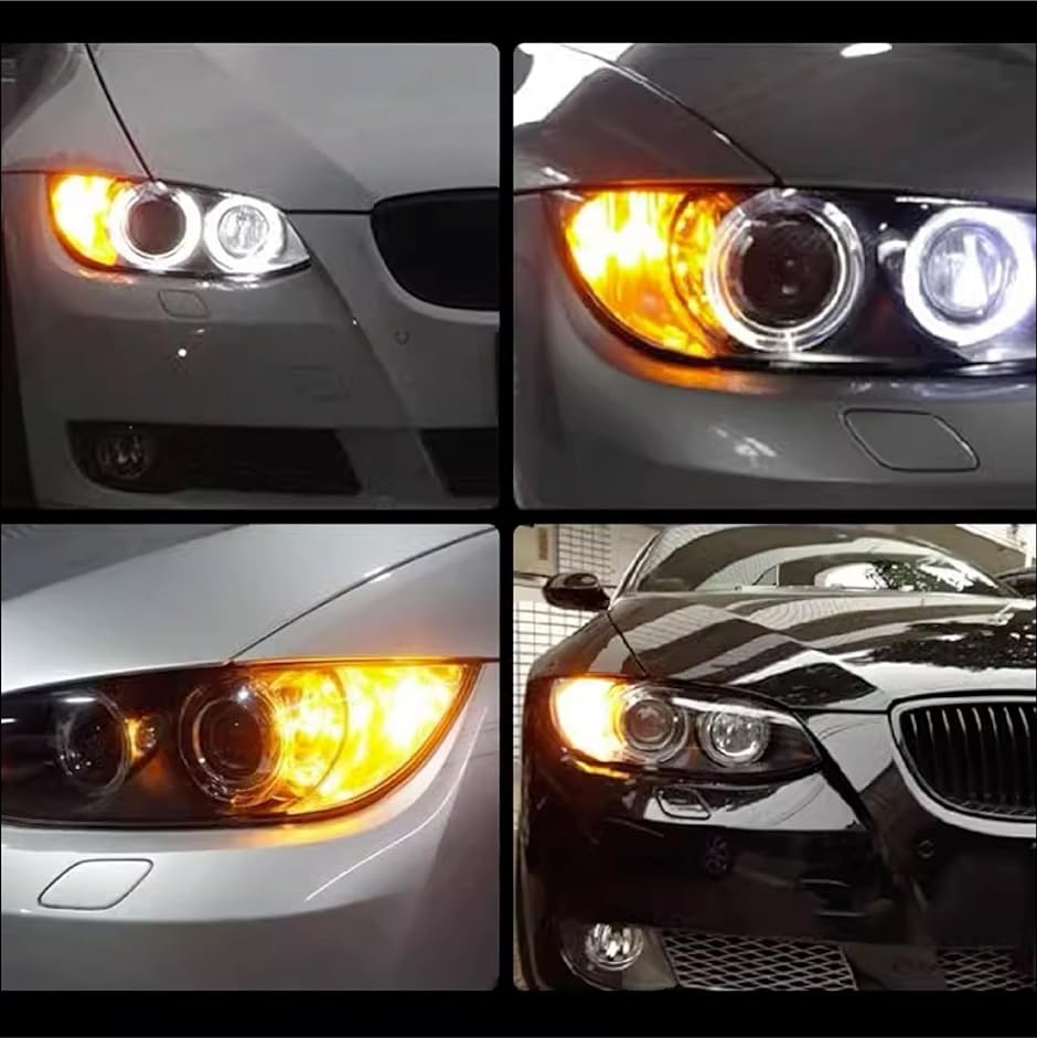 PY24W LED ウインカー バルブ 30SMD メルセデス ベンツ BMW アウディ 社外品 2個セット( アンバー)｜horikku｜05