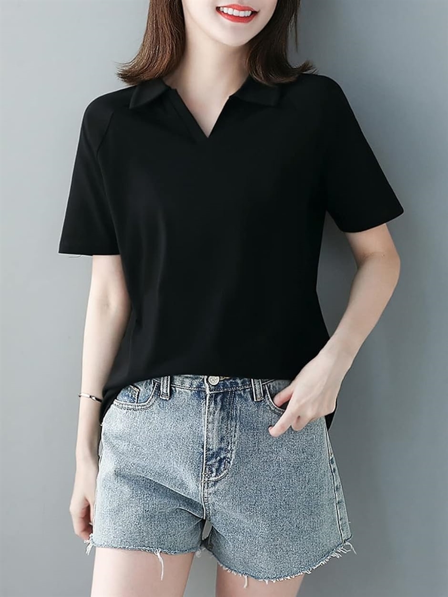 GUCCI フリル 襟つき ポロシャツ 半袖 Tシャツ ブラック Lサイズ GUCCI フリル 襟つき ポロシャツ 半袖 Tシャツ ブラック Lサイズ