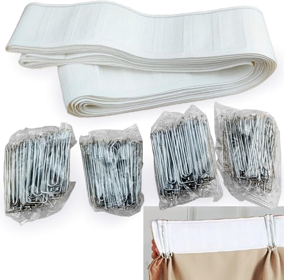 早い者勝ち‼️カーテンテープフック カーテンプリーツテープフック