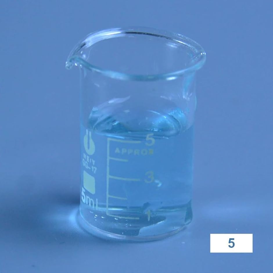 5ml ビーカー ローフォームガラスビーカー 3.3ホウケイ酸ガラス