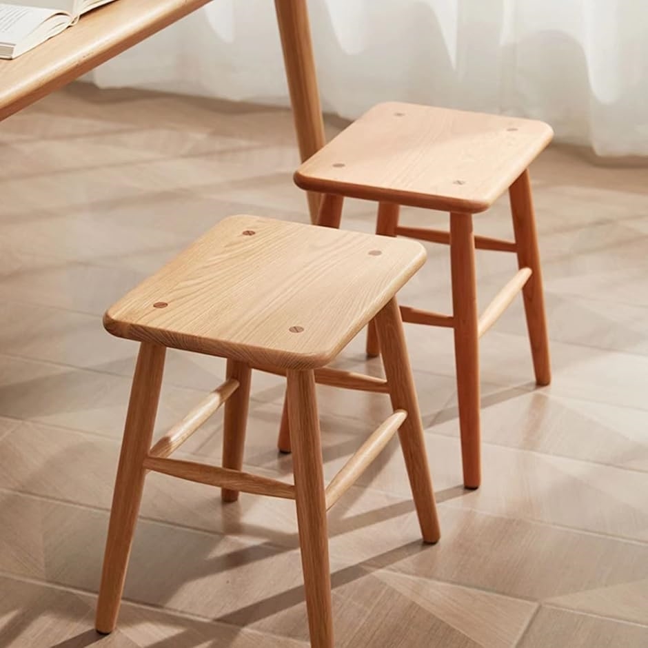 スツール 木製 椅子 チェリー 無垢 幅40cmx奥行30cmx高さ45cm
