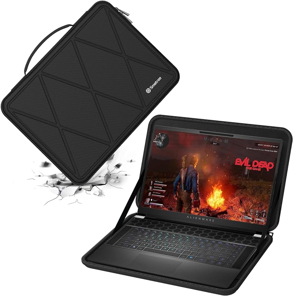 ハードEVA保護スリーブケース 16インチ DELL Alienware MDM( Black, For DELL 16インチ（M121）) :2BJKS32UUQ:スピード発送 ホリック