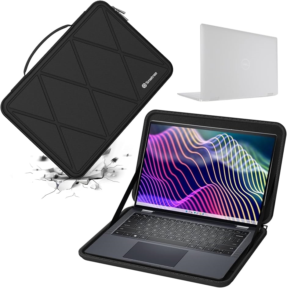 �y�݊��i�z �n�[�hEVA�ی�X���[�u�P�[�X 14�C���` DELL Latitude MDM(Black,  For DELL 14�C���`�iM41�j)