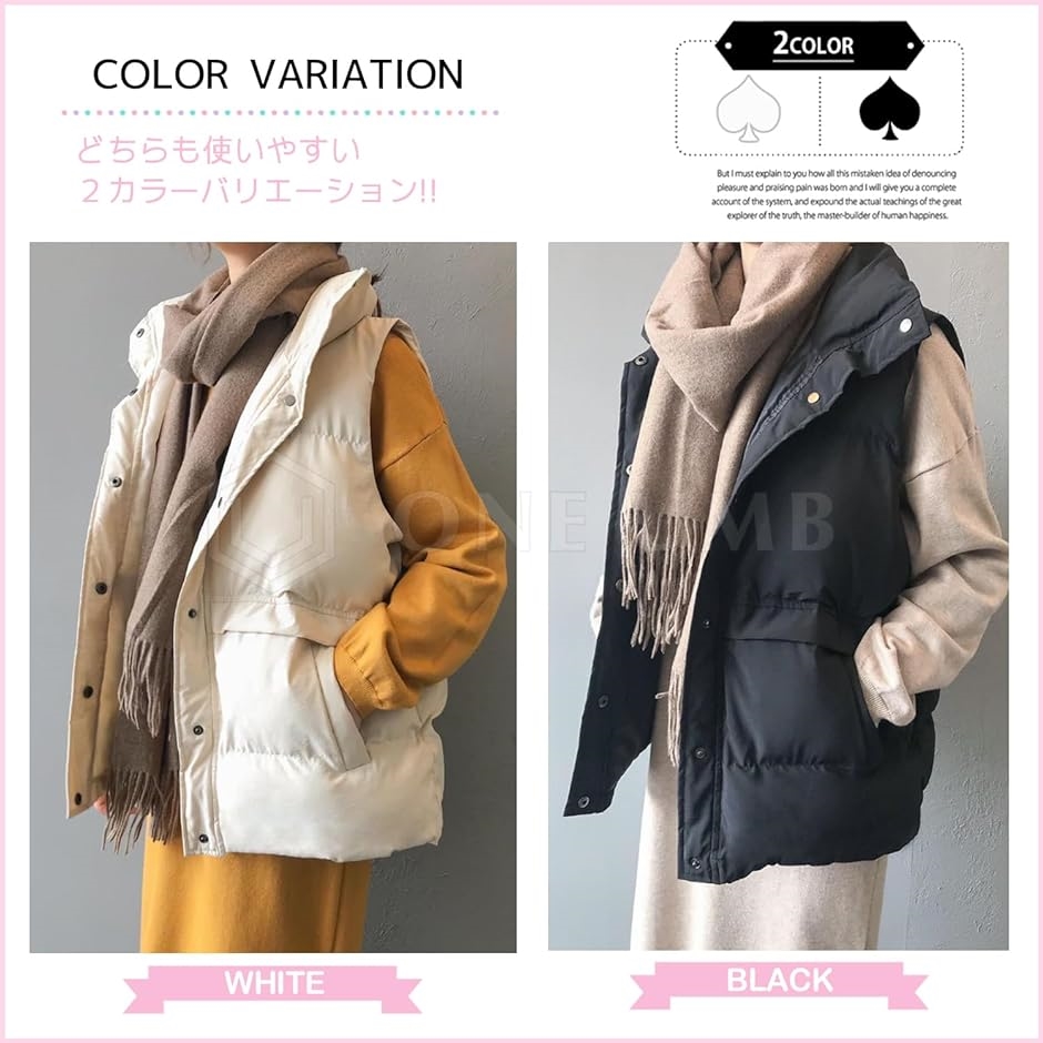 ベスト レディース アウトドア 軽量 アウター 薄手 ジャケット( ブラック,  M) | ブランド登録なし | 05