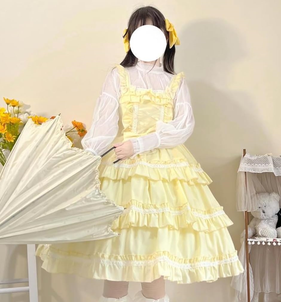 レディレイジー ロリータ JSK フリル ワンピ ドレス コスプレ