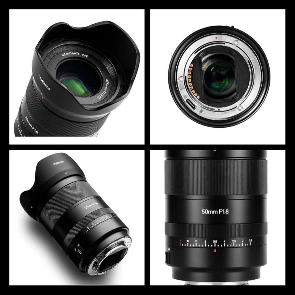 50mm F1.8 AF STM Sony FEマウント フルフレームカメラレンズ 大絞り