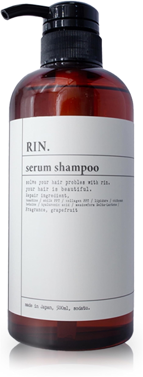 髪お悩み専門の美容師作成RIN. リン シャンプーボトル 500ml MDM
