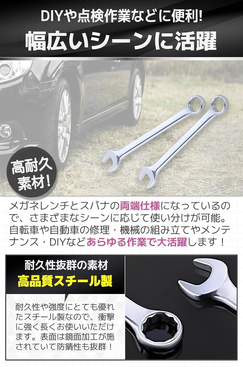 メガネレンチ スパナ オフセットレンチ ラチェット ボルト 自転車 DIY 修理(22mm) : 2bjlpcssfw : スピード発送 ホリック -  通販 - Yahoo!ショッピング