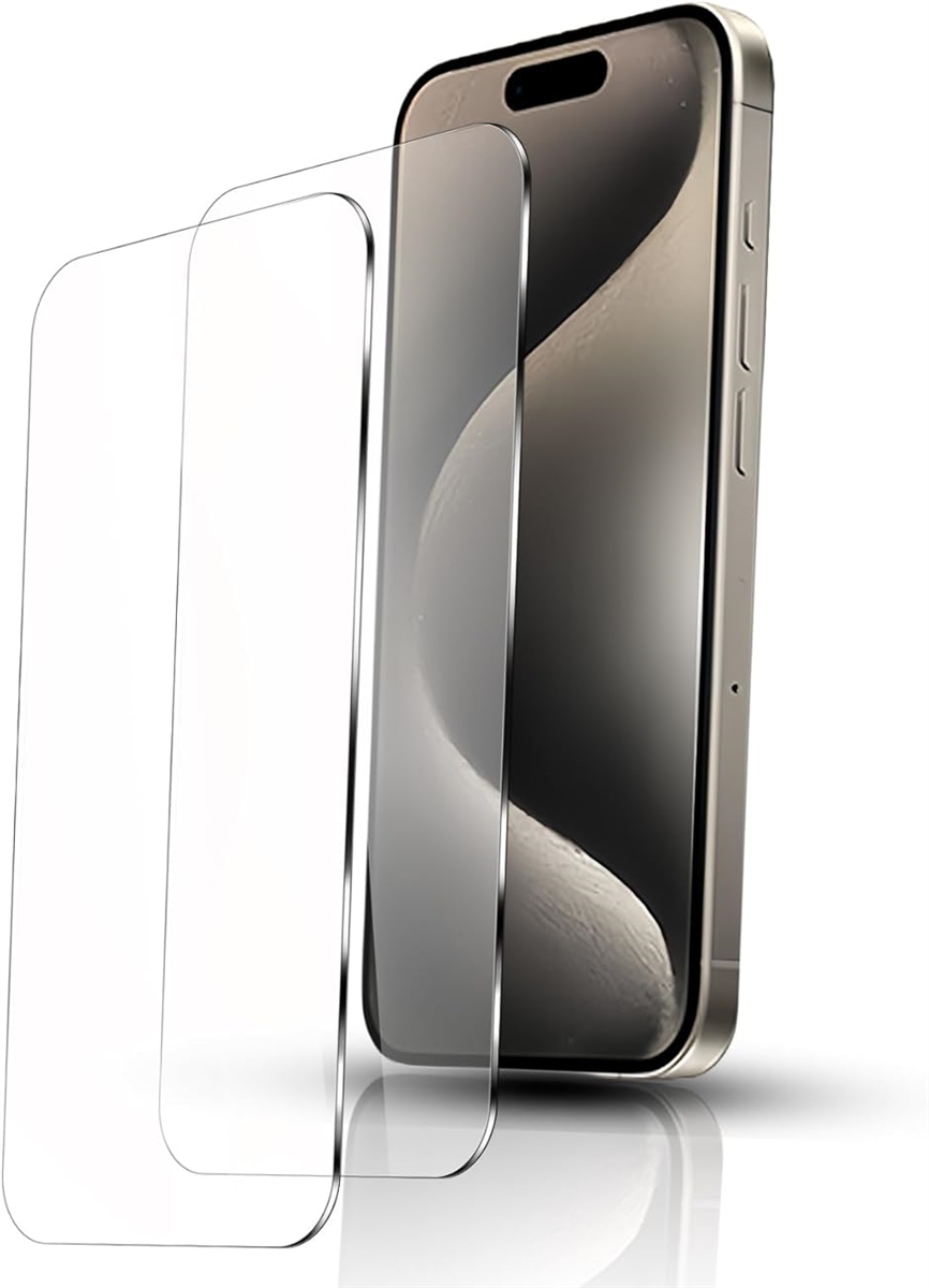 2��iPhone 15/iPhone Pro 6.1�C���` �K���X�t�B���� ���{AGC�f�ލ̗p �����K���X(89K-CSJ-AR329)
