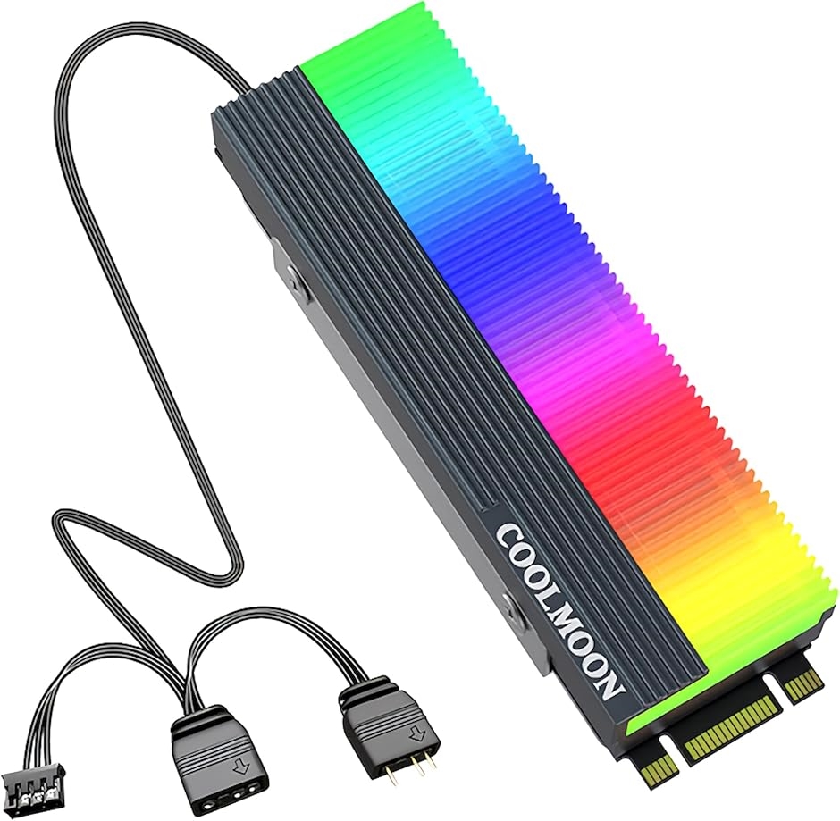 y݊iz M.2 SSD q[gVN LED ARGB 5v 3pin p(ubN)