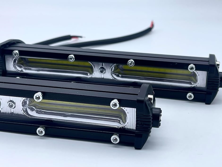 LED ワークライト フォグランプ 作業灯 12V/24V 兼用 小型 薄型