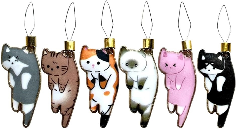 針糸通し 猫 選べる6色 針ヘルパー 可愛い 手芸 道具 ネコ 裁縫 便利