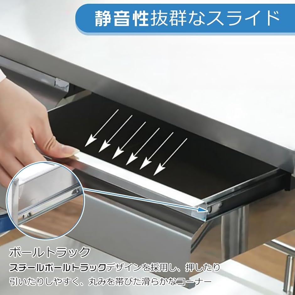 医療用ワゴン 医療用カート キャスター付き 40x60cm 耐荷重80kg 回診車