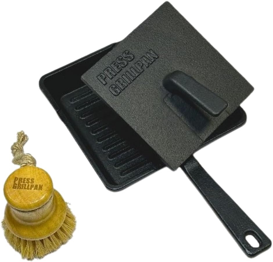 アサヒ プレスグリルパン ホットサンド 直火 ガス火 IH対応 鉄板 鋳物