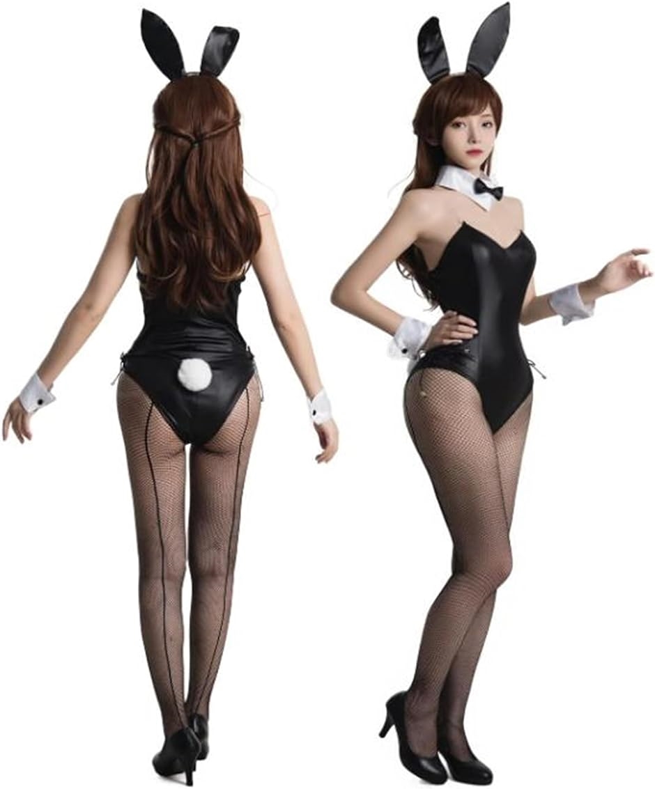 特大　3L 東京バニーガール コスチューム 黒　付属品あり Amazon.co.jp: 【大きいサイズ】バニーガール衣装 大きいサイズ