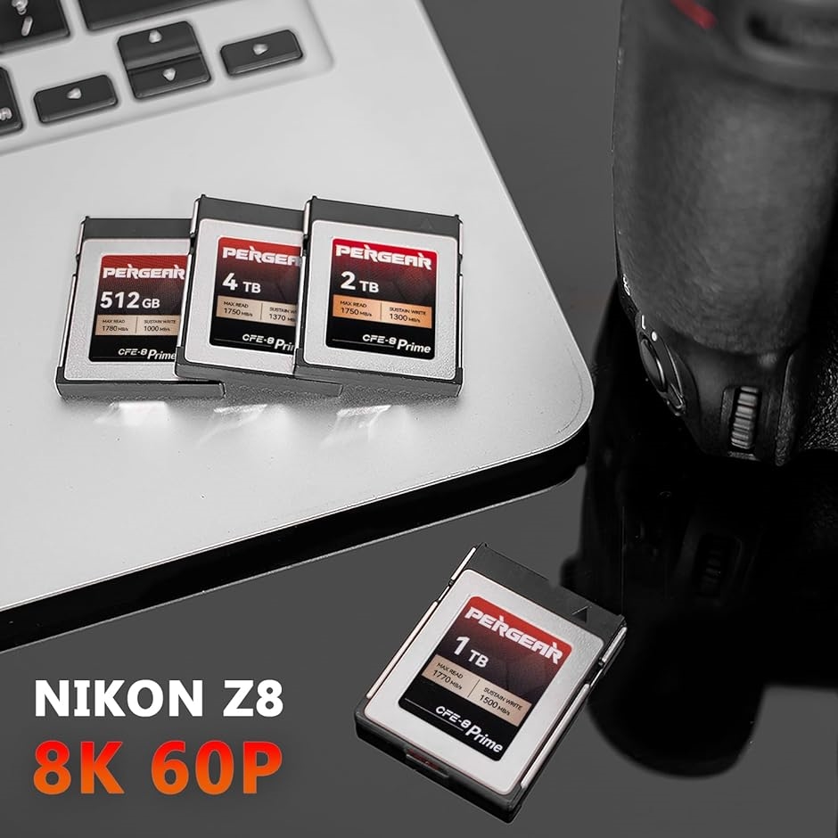 N-RAWなど録画と互換性あります Cfexpress タイプBメモリーカード Type ビデオと写真用 Nikon( 512GB)｜horikku｜03