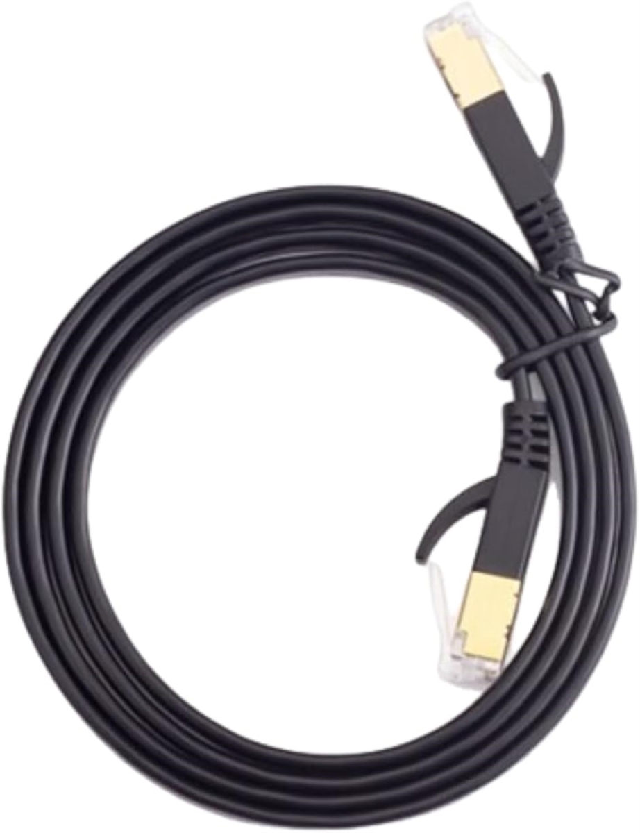 互換品】LANケーブル10本 セット CAT7 フラット 爪折れ防止 平形